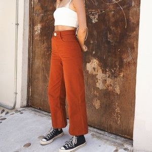 Whimsy + Row Flora Pant Rust